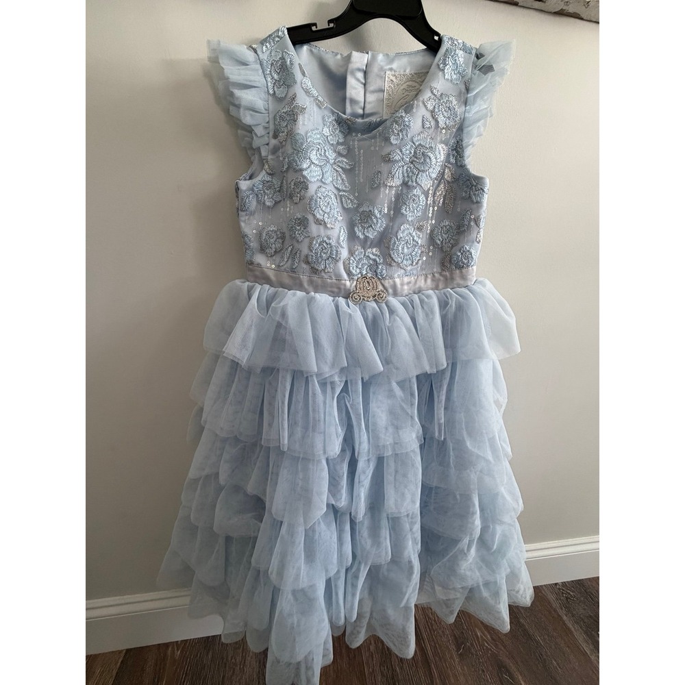 Disney Princess rhinestone Cinderella 
Party Dress Size 9/10 Special